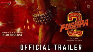 Pushpa 2  The Rule  Trailer  Allu Arjun Rashmika M  Sukumar Vijay S  15 aug 2024 [upl. by Odnaloy]