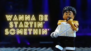 LEGO Michael Jackson  Wanna Be Startin’ Somethin’ Dance Victory Tour [upl. by Orly]