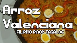 Paano magluto Arroz Valenciana Recipe  Filipino Paella Tagalog Pinoy [upl. by Ellett129]