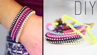 DIY  Rhinestone wrap bracelet  bracelet strass  friendship bracelet with english subtitles [upl. by Eenwahs]