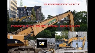 Zusammenschnitt Abbruch ehm VEW Bochum Caterpillar [upl. by Akiem]