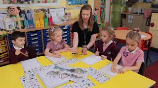 Jolly Phonics at Tudor Primary School [upl. by Esilegna]