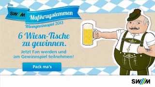 SWM Maßkrugstemmen  Wiesngewinnspiel 2013 [upl. by Drhacir]