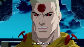 Zoom explains that he was killed by Batman  Suicide Squad Hell to Pay [upl. by Irovi]