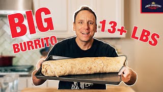 Trying to Build and EAT the Biggest BURRITO EVER [upl. by Aisanahta]