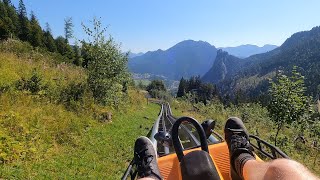 Oberammergau Alpine Coaster 4k No Brakes [upl. by Enilegnave820]