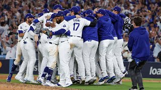 FULL 9TH INNING The Dodgers are going to the WORLD SERIES [upl. by Ylatfen188]