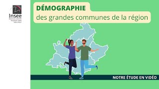 Populations légales  Démographie des grandes communes de la région [upl. by Enirbas708]