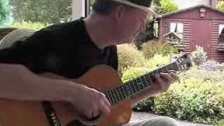 Rev Gary Davis Medley  Acoustic Guitar Instrumental on a Greven 0042 [upl. by Tenaj]