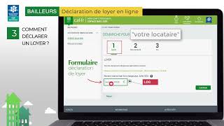 Caf des ArdennesOuverture de la télédéclaration des loyers pour les bailleurs [upl. by Annohsed10]