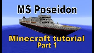 MS Poseidon Minecraft Tutorial Part 1 [upl. by Gonzalo]