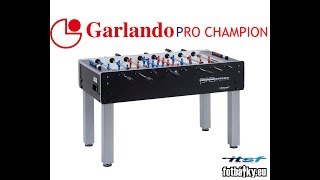 Garlando PRO CHAMPION s ITSF certifikátem [upl. by Harihs]