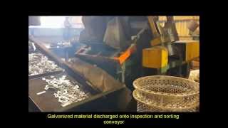 Galvspin Galvanizers  Automated Centrifuge Galvanizing Plant [upl. by Hayifas44]