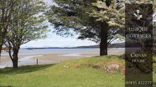 Crinan House Loch Crinan Lochgilphead Argyll Scottish Self cering holiday accommodation [upl. by Ttimme441]