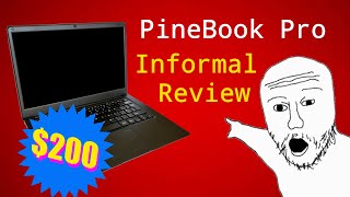 PineBook Pro An Informal Review [upl. by Iinden]