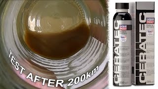 Ceratec after 200km  Motul 5W30 vs Fresh Motul 5W30 TEST [upl. by Ajet]