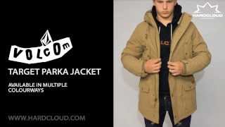 Volcom Target Parka jacket demo [upl. by Yentterb]