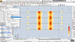 TUT0ROBOT STRUCTURAL ANALYSIS ETUDE DU RADIER NERVURE [upl. by Brantley]