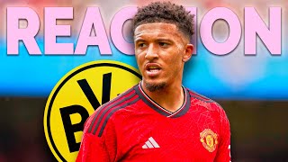 Calcio Berlin REAGIERT auf die BVBRückkehr von Jadon Sancho [upl. by Damales]