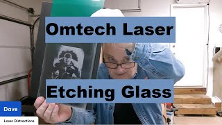 Omtech Laser  Etching Glass [upl. by Olnek915]