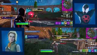 Fortnite Victoria Campal Duo Split Screen [upl. by Anuaf]