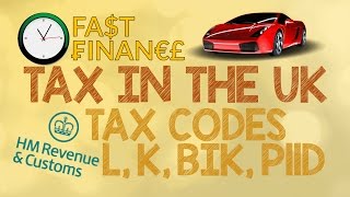 How do UK Tax Codes work How taxable benefits such as company cars affect your tax [upl. by Anwahsar282]