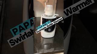 How to use the Papablic Swirlable Bottle Warmer papablic bottlewarmer [upl. by Nyraf]