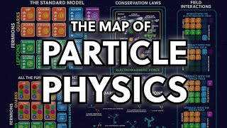 The Map of Particle Physics  The Standard Model Explained [upl. by Nilyac]