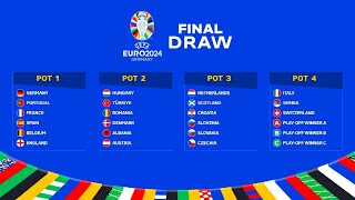 Euro 2024 Draw Viewing 🔴Live🔴 [upl. by Eniak36]