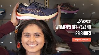 Asics Womens Gel Kayano 29 Shoes  Womens Expert Review 2023 [upl. by Arracahs]