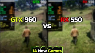 GTX 960 vs RX 550  How Big Is The Difference [upl. by Nappy]