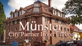 HOTEL MÜNSTER  City Partner Hotel Europa  CPH HOTELS [upl. by Babara]