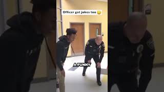 Officer Pranks High Schoolers 😂 shorts [upl. by Tillion]