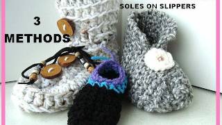 how to make nonskid soles on slippers 3 methods [upl. by Karolyn]