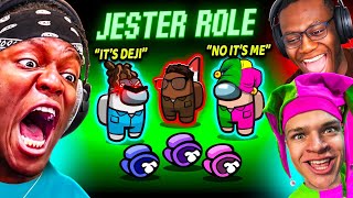 SIDEMEN AMONG US JESTER ROLE JYNXZI EDITION [upl. by Arondell]