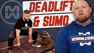 Deadlifts  Conventional and Sumo Explained [upl. by Odericus]