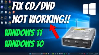 How To Fix CD DVD Not Working in Windows 11 [upl. by Corene]