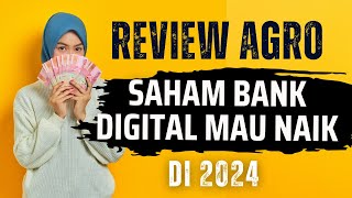 Review Saham AGRO Bank Digital BRI  Bank Raya Indonesia Fundamental Teknikal Bandarmologi [upl. by Anera]