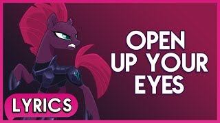 Tempest Shadow  Open Up Your Eyes Lyrics  My Little Pony The Movie [upl. by Nafri]