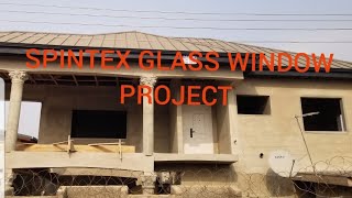 Building in Ghana 🇬🇭 Inbuilt Burglar proof sliding Window  Episode 1 [upl. by Denzil]