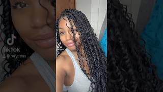 Boho Passion Twist Hairstyle passiontwists hairstyles naturalhair naturalbeauty [upl. by Tiffany]