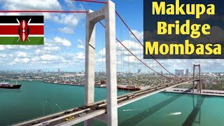 CONSTRUCTION OF MULTI BILLION NEW MAKUPA BRIDGE MOMBASA KENYA [upl. by Gwenn]