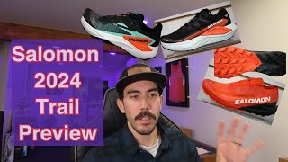 Salomon 2024 Trail Shoe Previews From The Running Event In Austin TX 2023 [upl. by Pfister]