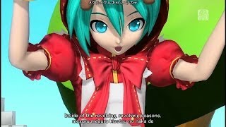 60fps short Clover Club  クローバークラブ Hatsune Miku 初音ミク Project DIVA Dreamy theater English Romaji [upl. by Jepum]