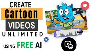 How to Create Cartoon Animation Videos Using AI  Step by Step [upl. by Netsirc]