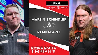 BRILLIANCE IN BASEL Martin Schindler vs Ryan Searle  2024 Swiss Darts Trophy [upl. by Narba]