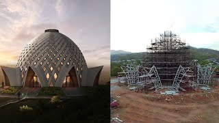 Papua New Guinea House of Worship takes shape  BWNS [upl. by Ynnub]