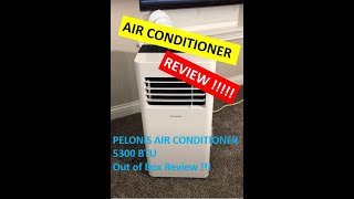 PELONIS AIR CONDITIONER 5300BTU REVIEW [upl. by Marline]