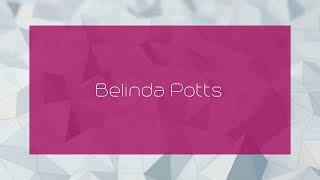 Belinda Potts  appearance [upl. by Chapnick]