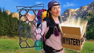 Backpacking with Funky Ultralight Gear From a MYSTERY BOX [upl. by Nemrac]